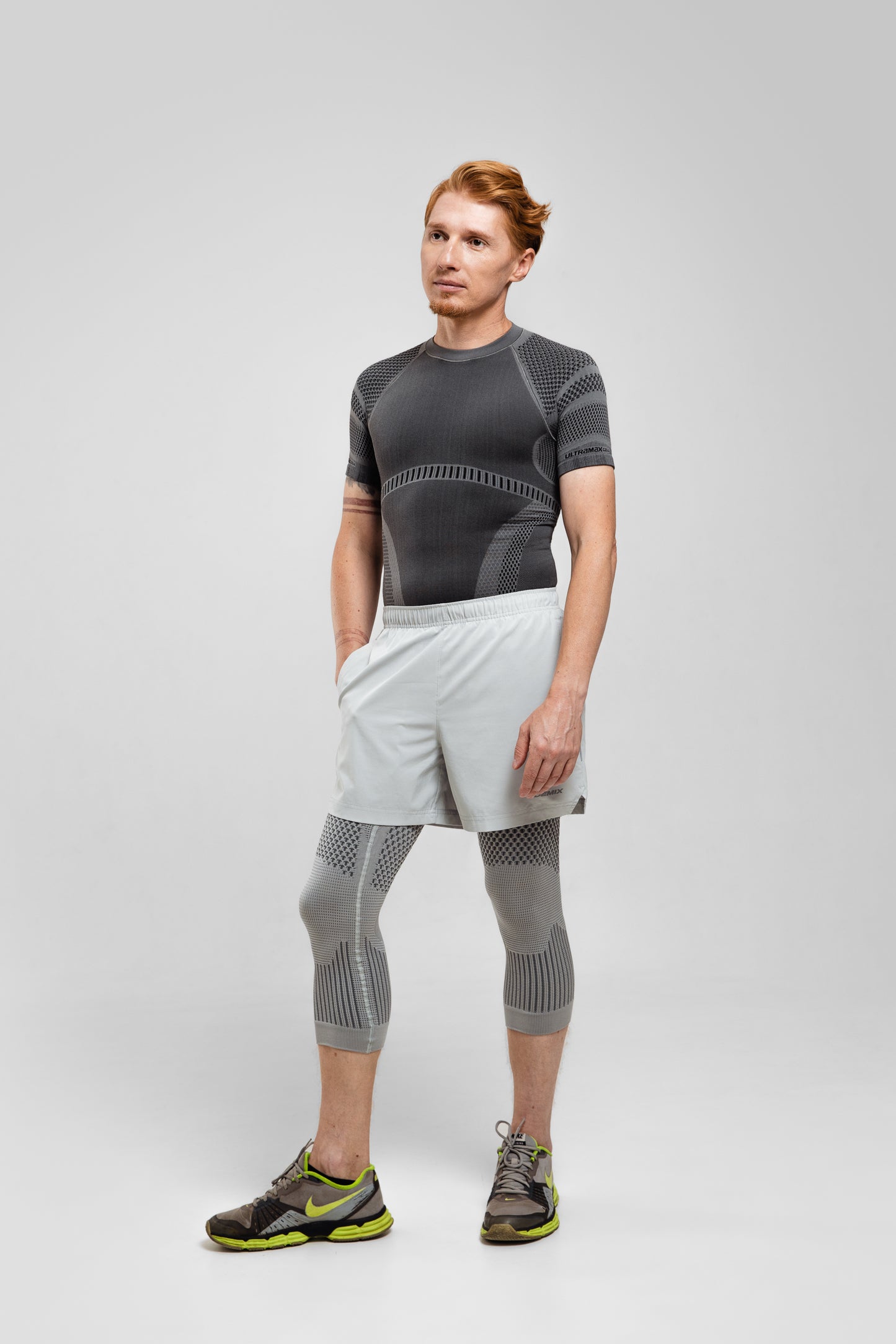 M's 3/4 Compression Leggings